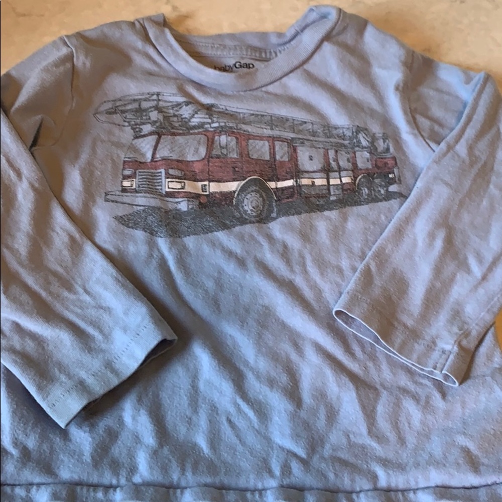Fire truck Long Sleeve T-shirt
